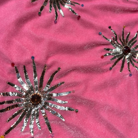 Oceanus Swimwear Callie Dress Pink Sz S - Picture 4 of 6